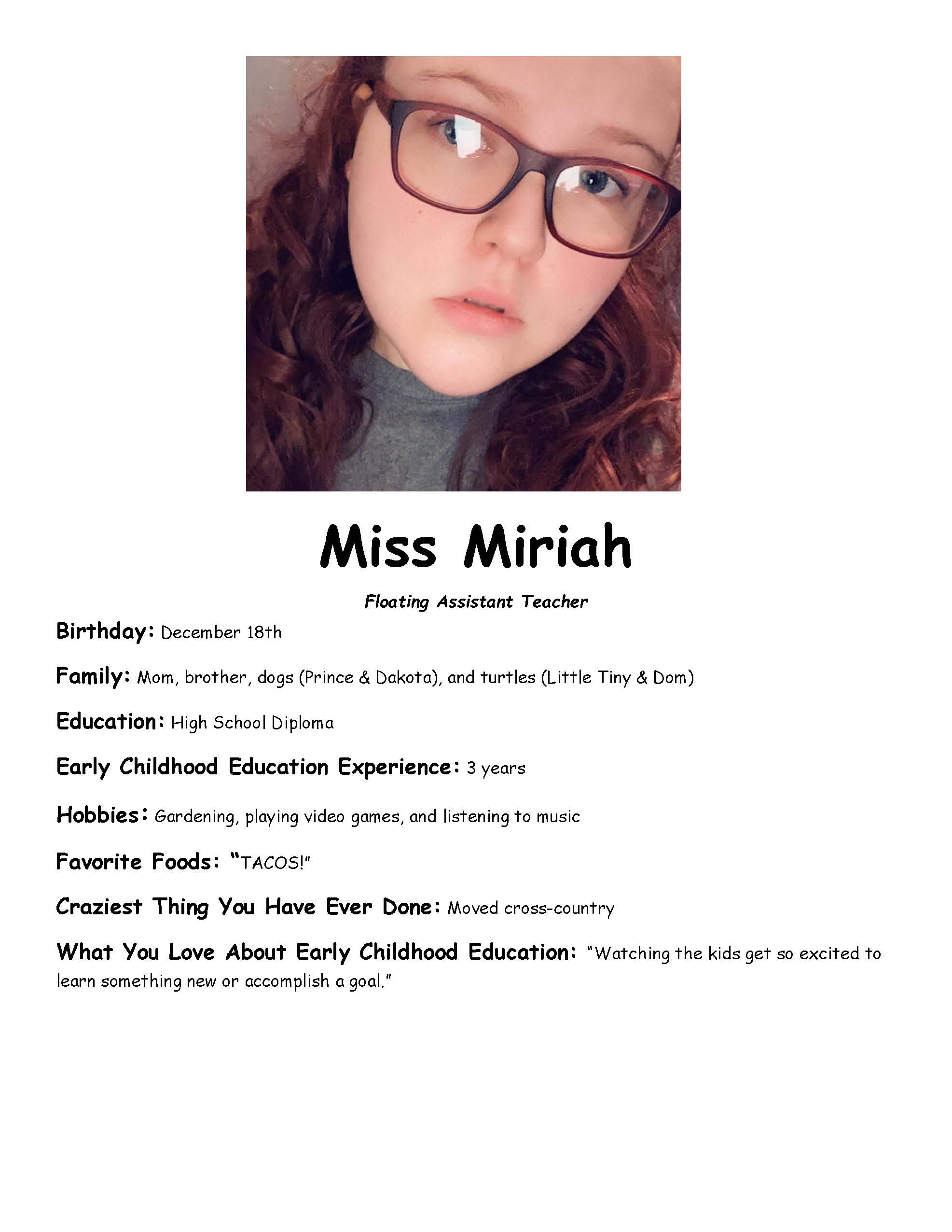 Miss Miriah
